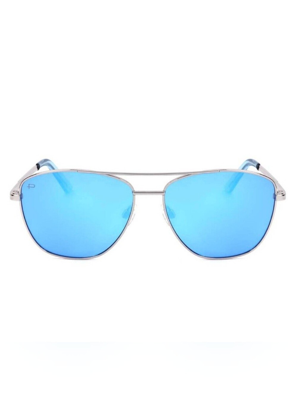 Prive Revaux The Houston Palladium Blue Mirror Pilot Polarized Sunglasses